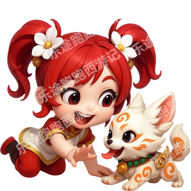 跑跑西游记萌宠陪伴主视觉